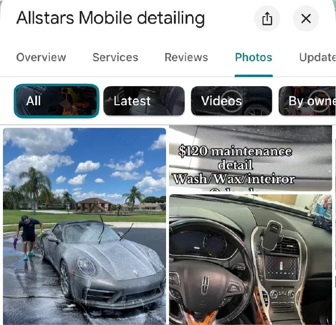 Orlando mobile car detailing services.