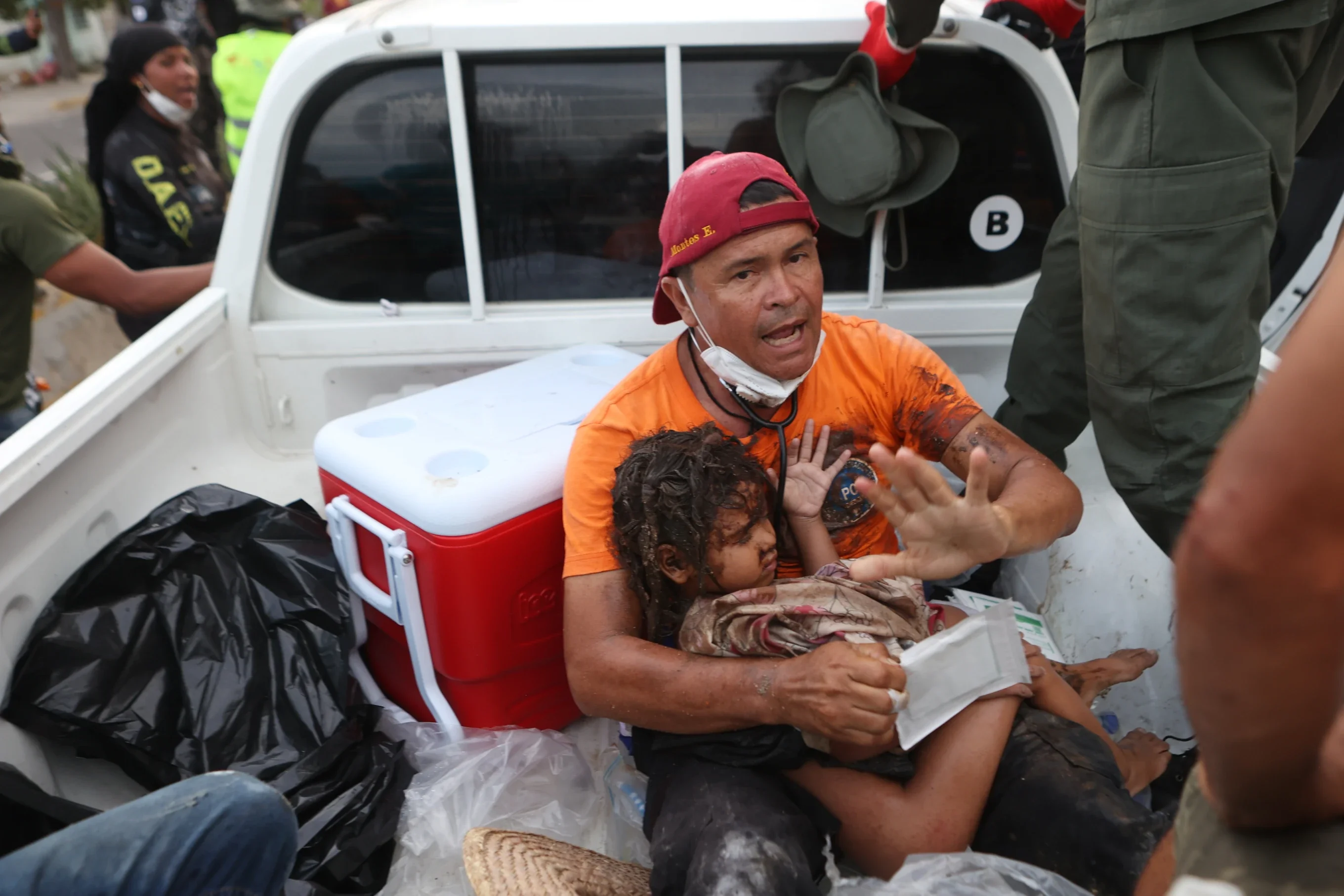 Earthquake aftermath in Venezuela — June 28 · Pedro Mattey / AP